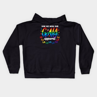 Don We Now Our Gay Apparel Kids Hoodie